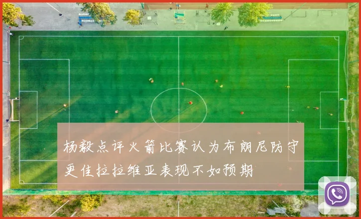杨毅点评火箭比赛认为布朗尼防守更佳拉拉维亚表现不如预期