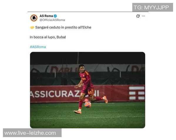 埃尔切租借罗马18岁后卫桑加雷达成协议正式确认 埃尔切租借罗马18岁后卫桑加雷达成协议正式确认